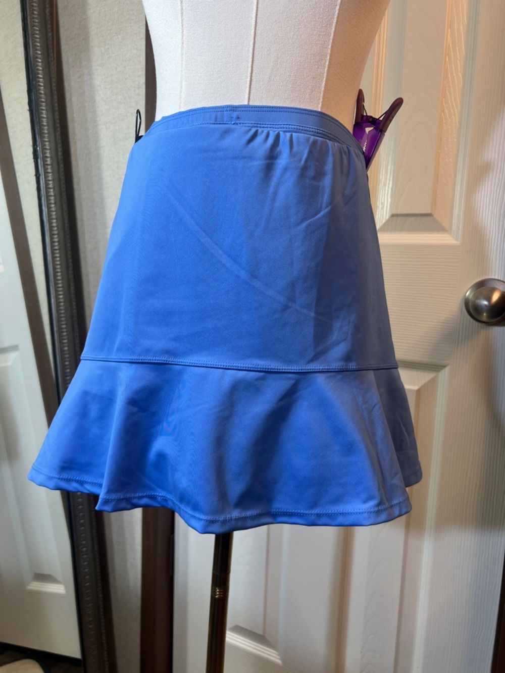 Tail Blue Circle Skater Skirt
